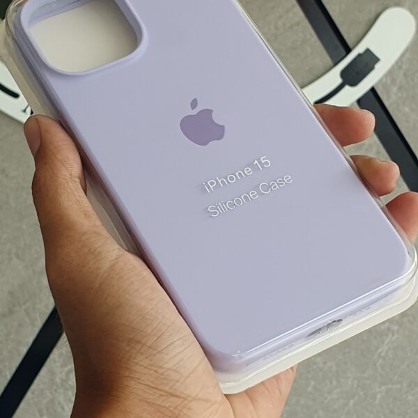 iPhone 15 Light Purple Colour Case