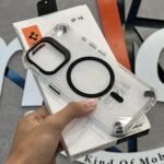 iPhone 16 Spigen Black Transparent Case