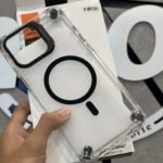 iPhone 16 Pro Max Spigen Black Transparent Case